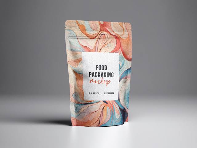 Printed clear produce bag