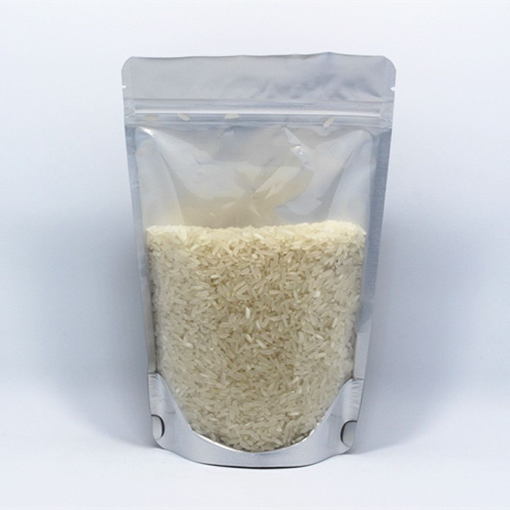 Clear-window stand-up pouch