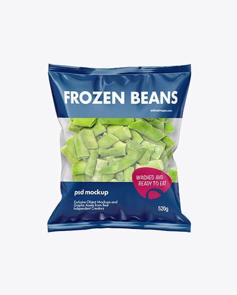 Printed frozen-veg pack
